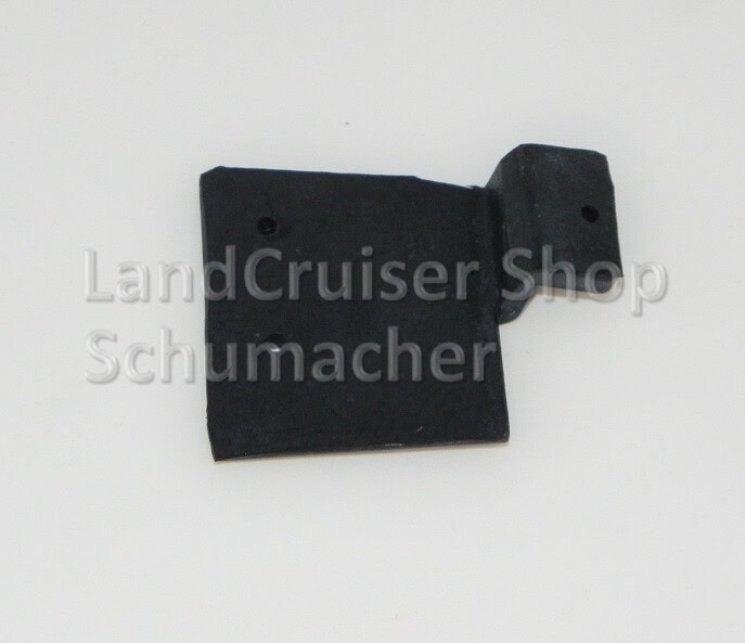 Gummi - Abstandsstück links