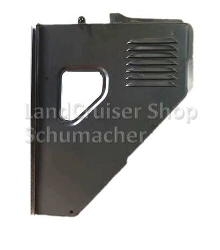 Dreieckblech vorne rechts