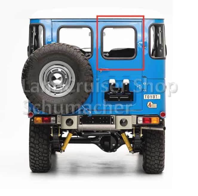 Scheibe Hecktür J4
